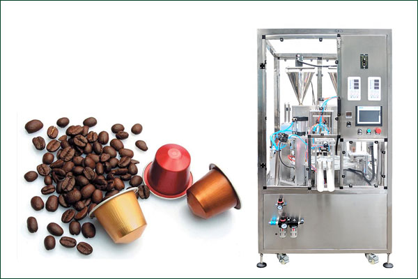 Coffee Capsule Filling And Sealing Machine