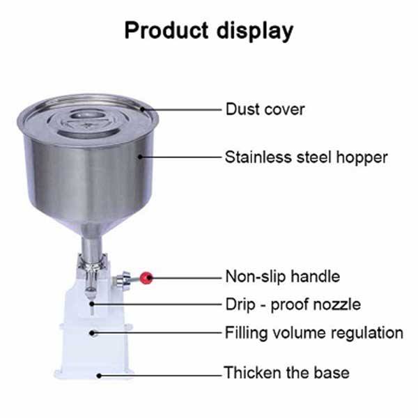 manual filling machine