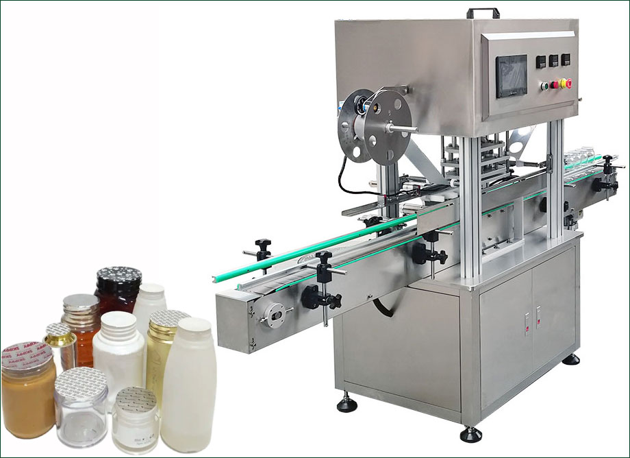 Industrial automatic aluminum foil sealing machine