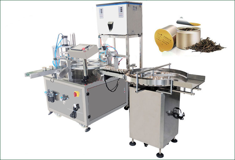 automatic tea cup filling machine