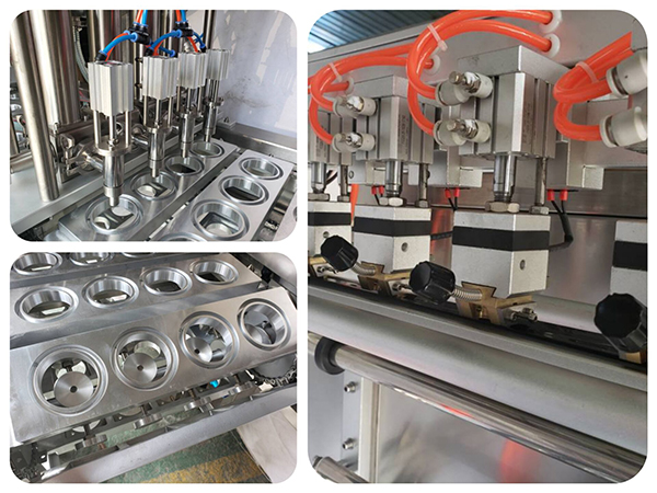 cup filling and sealing machine