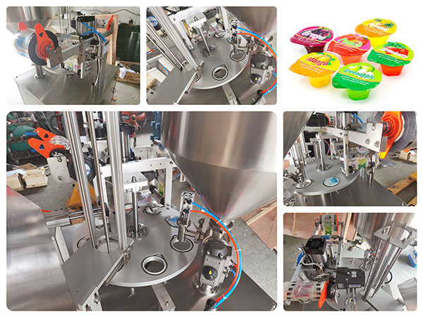 jelly cup sealing packing machine