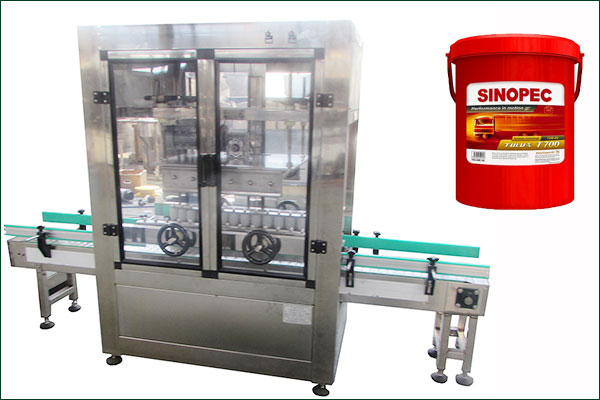 lubrating oil drum capping machine