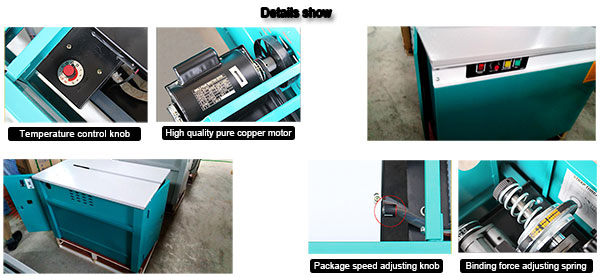 semi automatic strapping machine parts