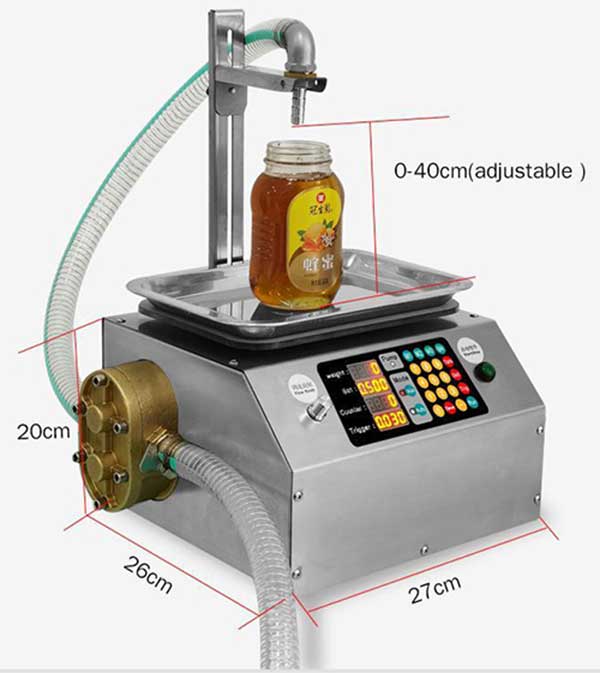 small honey filling machine