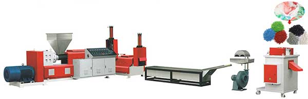 plastic film granulator production line