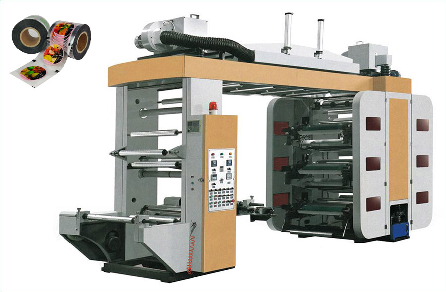 6 color flexo printing machine