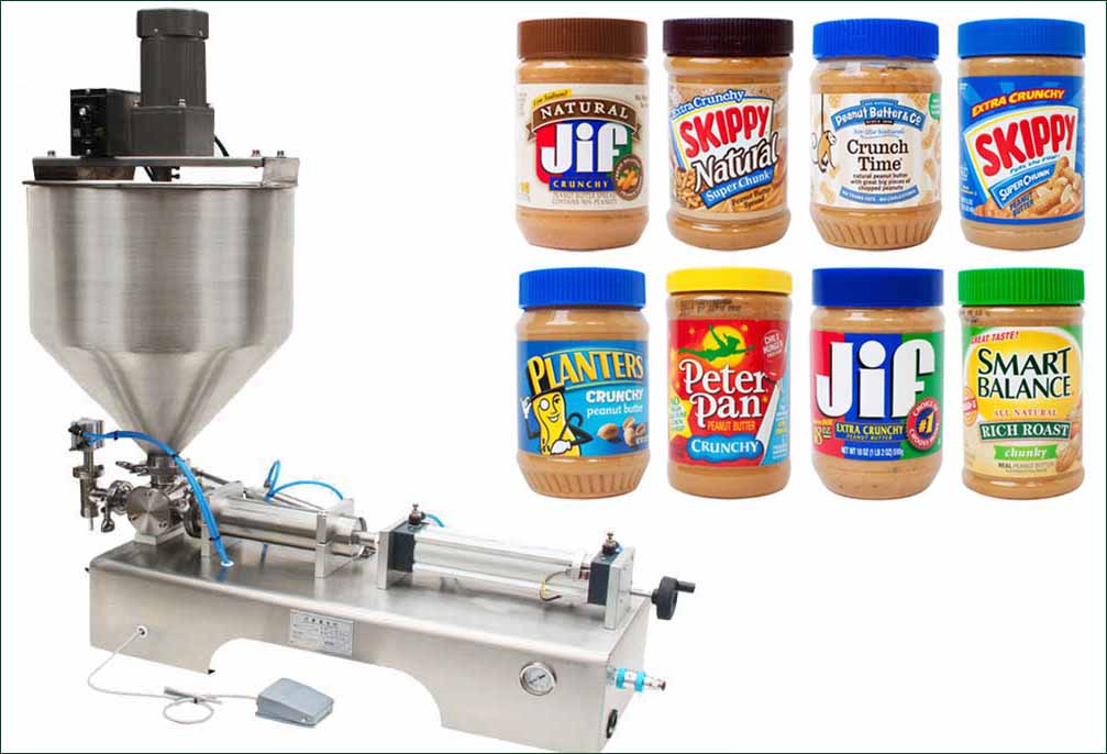 quantitative peanut butter filling machine