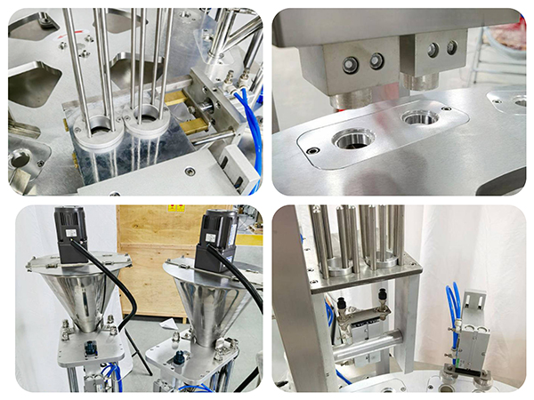 ice cream tube filling and sealing machine details